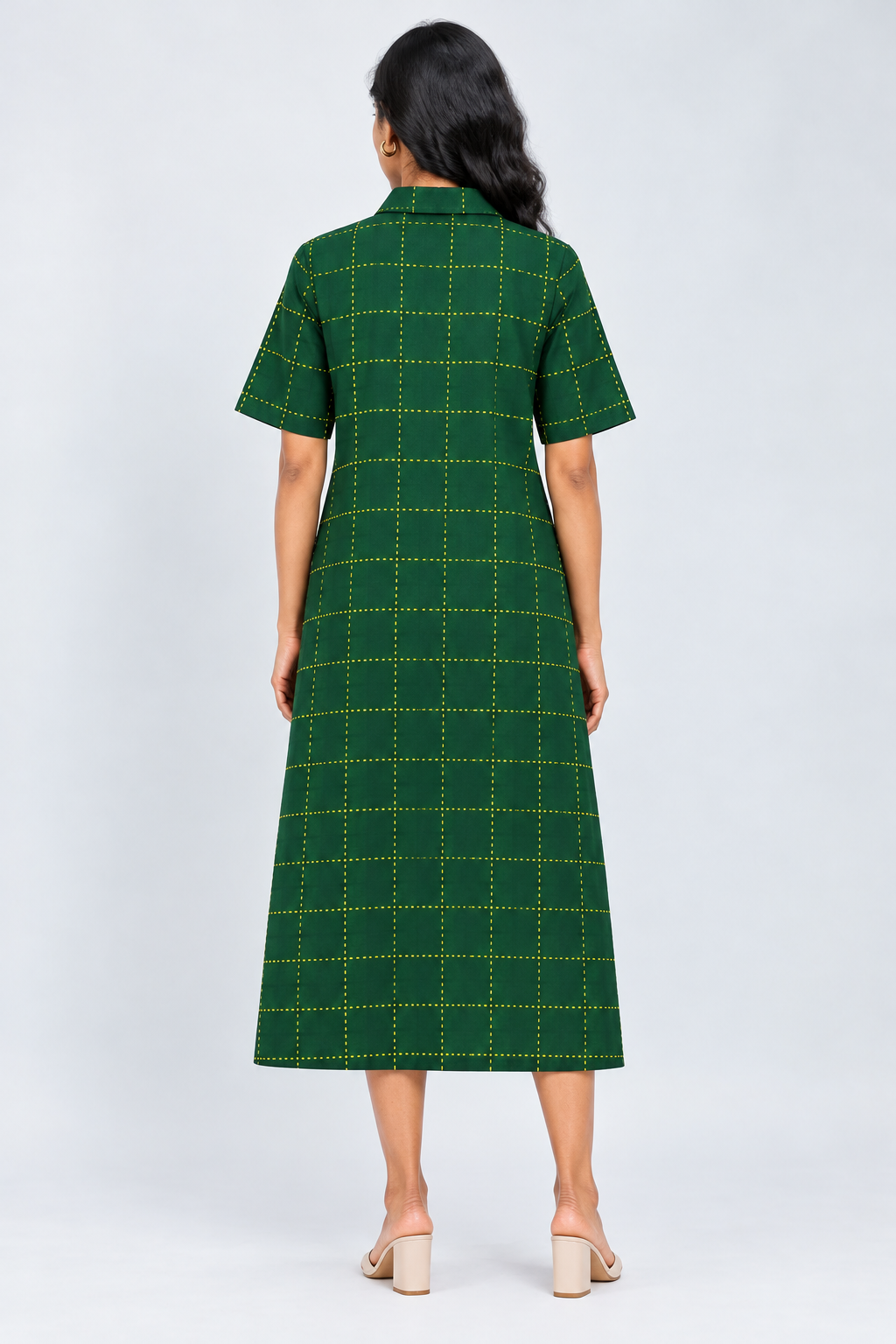 hand block print dress